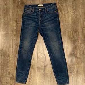 Madewell High Riser Skinny 30